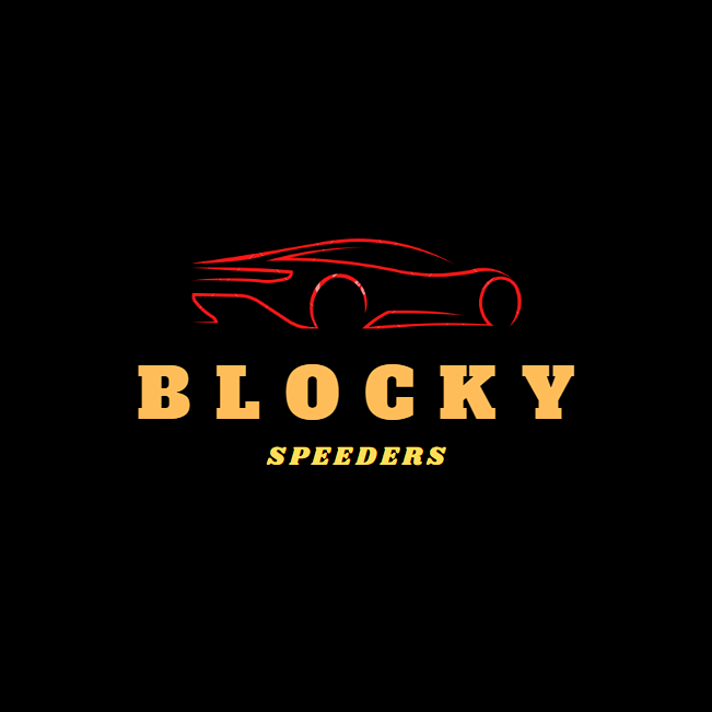 Blocky Speeders logo
