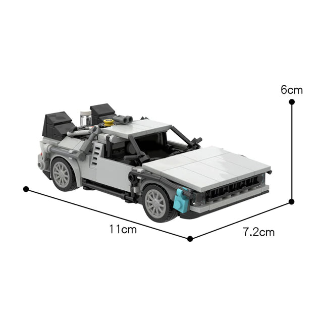 Blocky Speeders Back to the Future Set