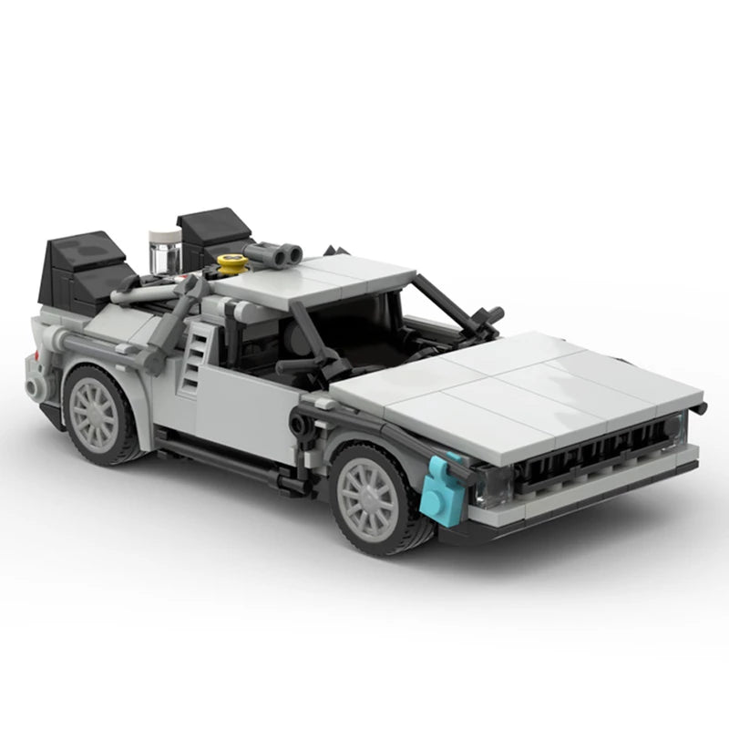 Blocky Speeders Back to the Future Set