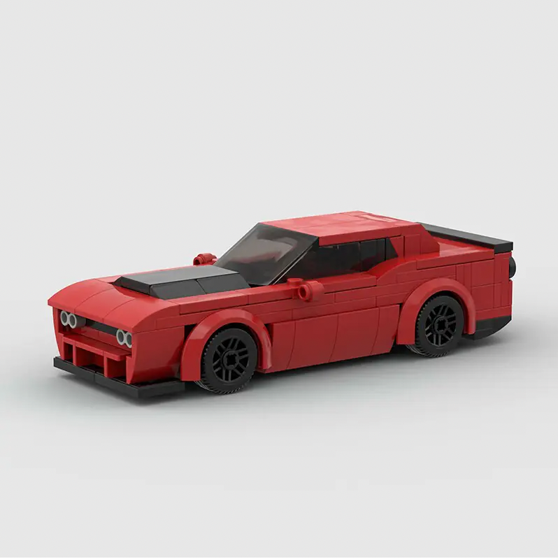 Blocky Speeders Dodge Challenger SRT Hellcat