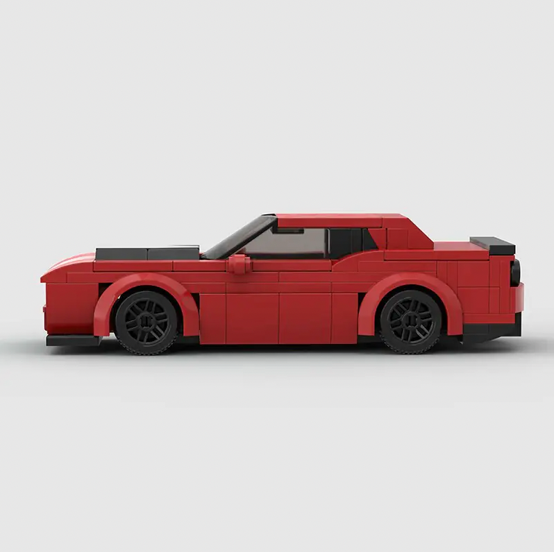 Blocky Speeders Dodge Challenger SRT Hellcat