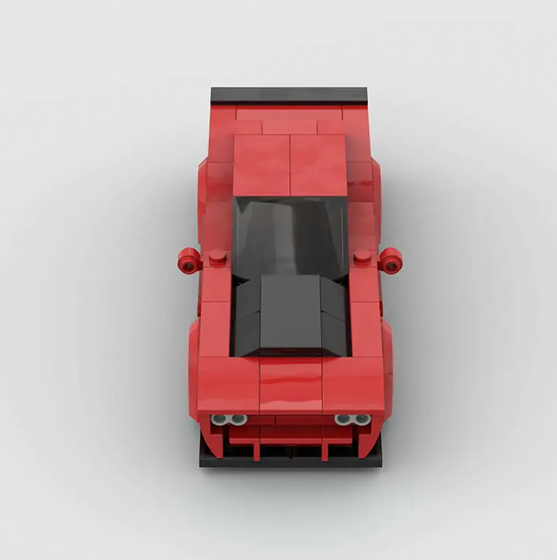 Blocky Speeders Dodge Challenger SRT Hellcat