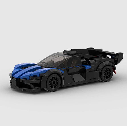 Blocky Speeders Bugatti Bolide