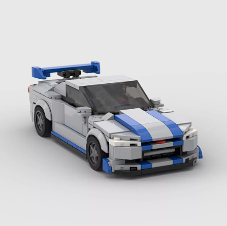 Blocky Speeders Fast & Furious Nissan GTR R34