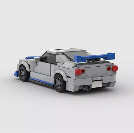 Blocky Speeders Fast & Furious Nissan GTR R34