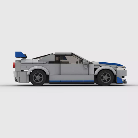 Blocky Speeders Fast & Furious Nissan GTR R34