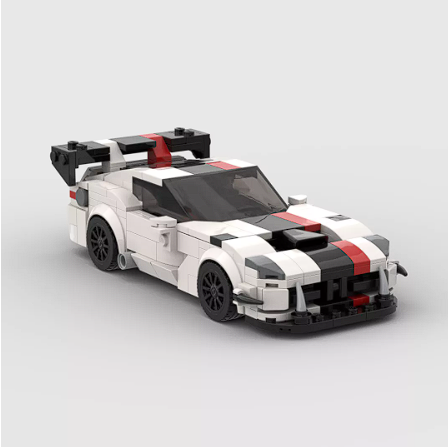 Blocky Speeders Dodge Viper ACR