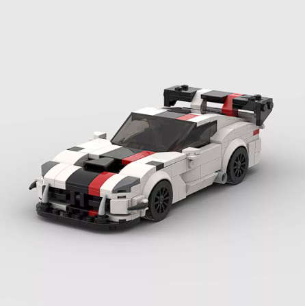 Blocky Speeders Dodge Viper ACR