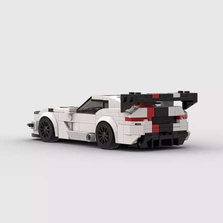 Blocky Speeders Dodge Viper ACR