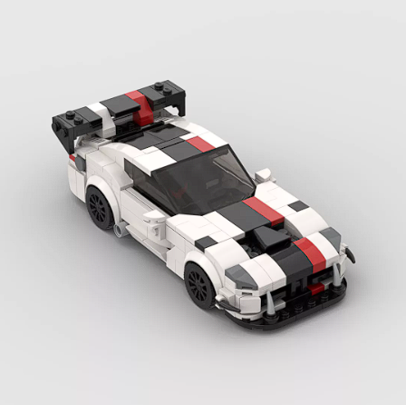 Blocky Speeders Dodge Viper ACR