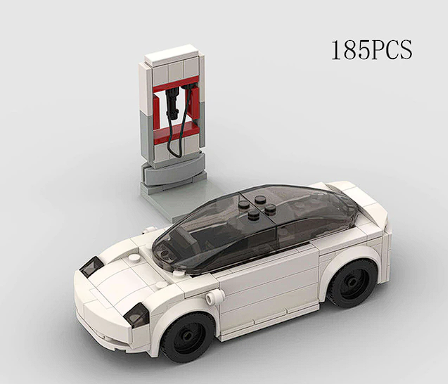 Blocky Speeders Tesla Model 3