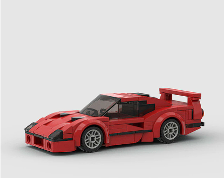 Blocky Speeders Ferrari F40