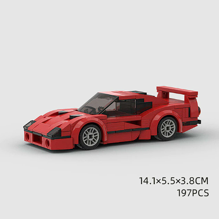 Blocky Speeders Ferrari F40