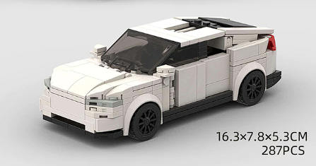 Blocky Speeders Tesla Model X