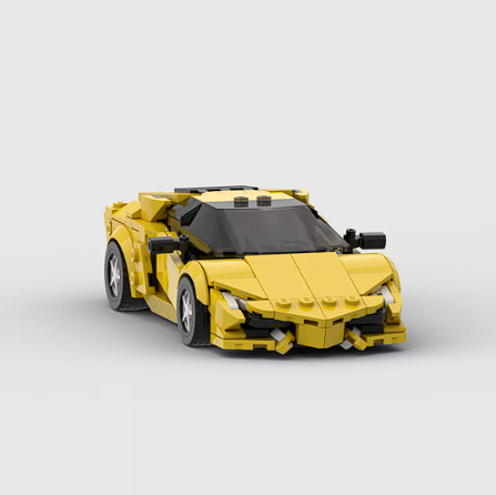 Blocky Speeders Lamborghini Aventador