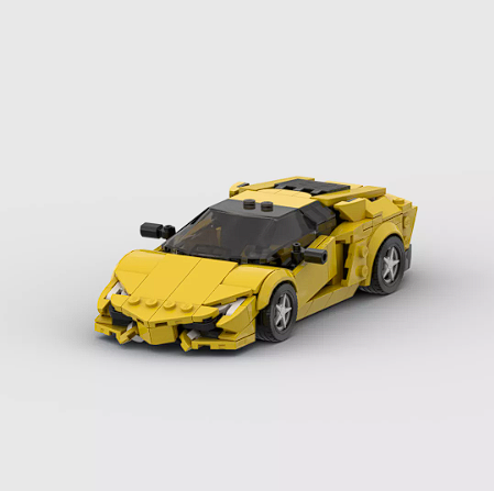Blocky Speeders Lamborghini Aventador